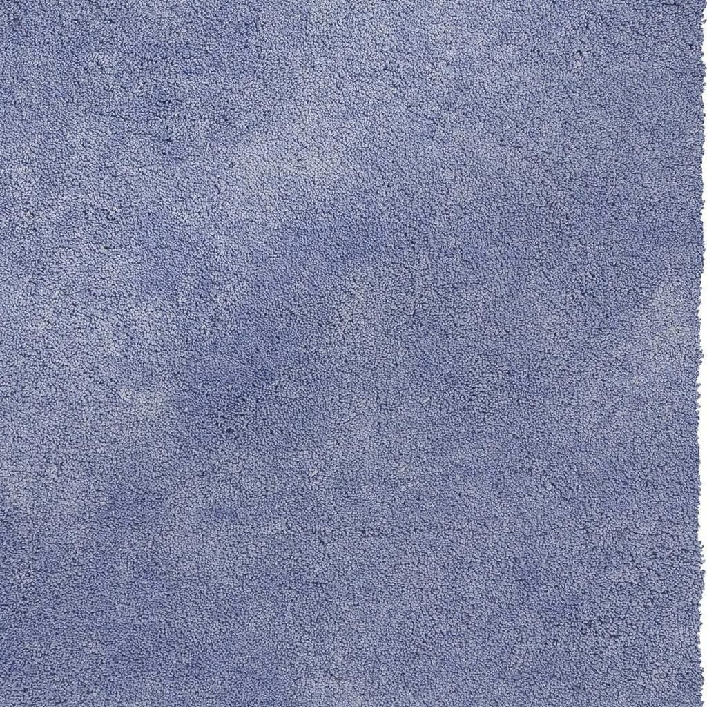 Purple Polyester Shag Hand-Woven Rectangle Area Rug