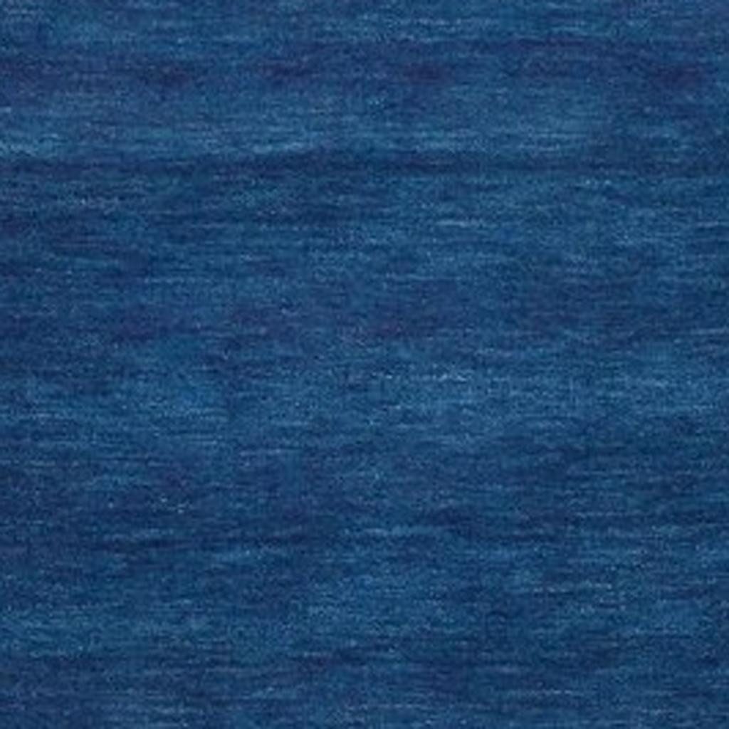 Blue Hand Woven Wool Runner Rug