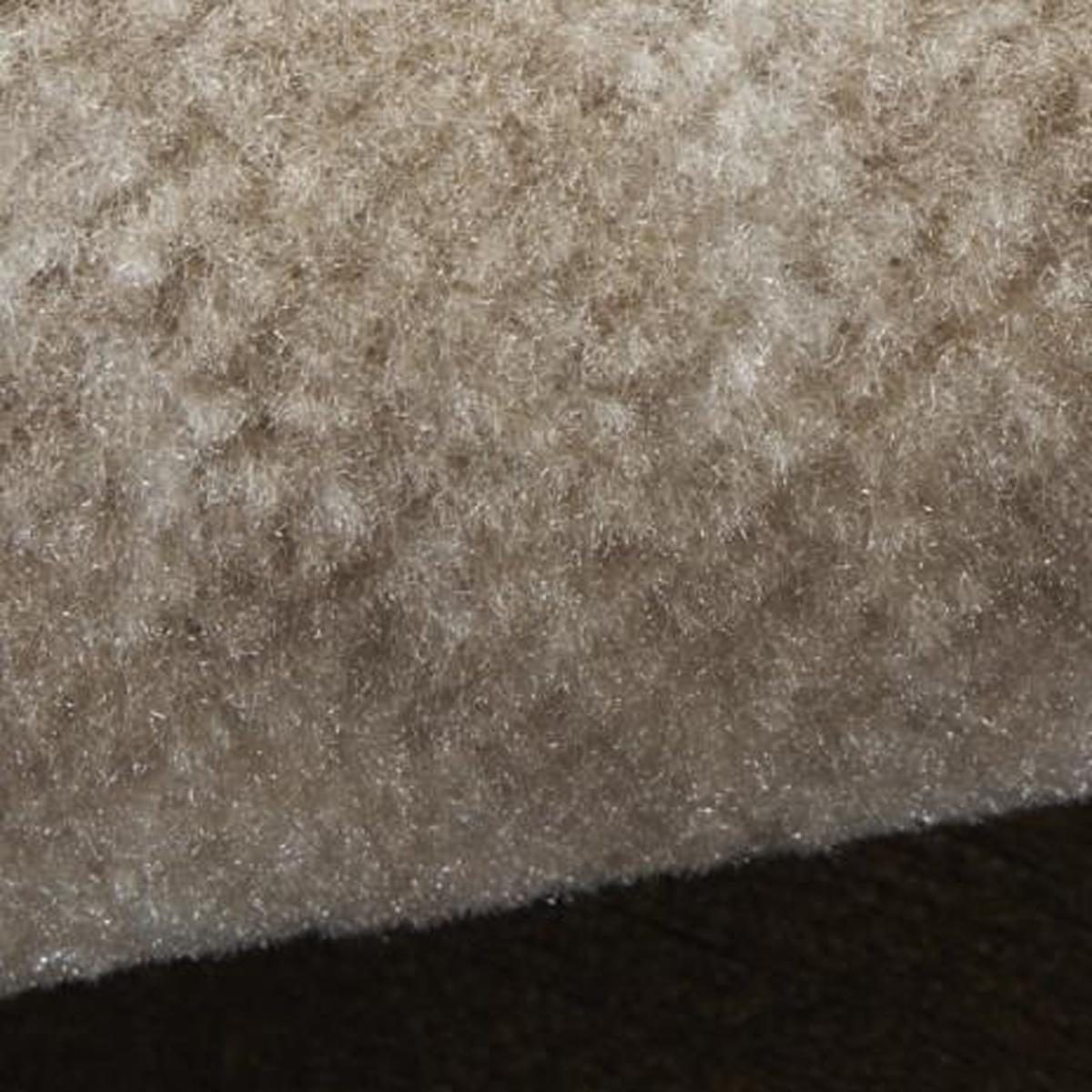 Ivory Floral Polypropylene Power Loom Area Rug
