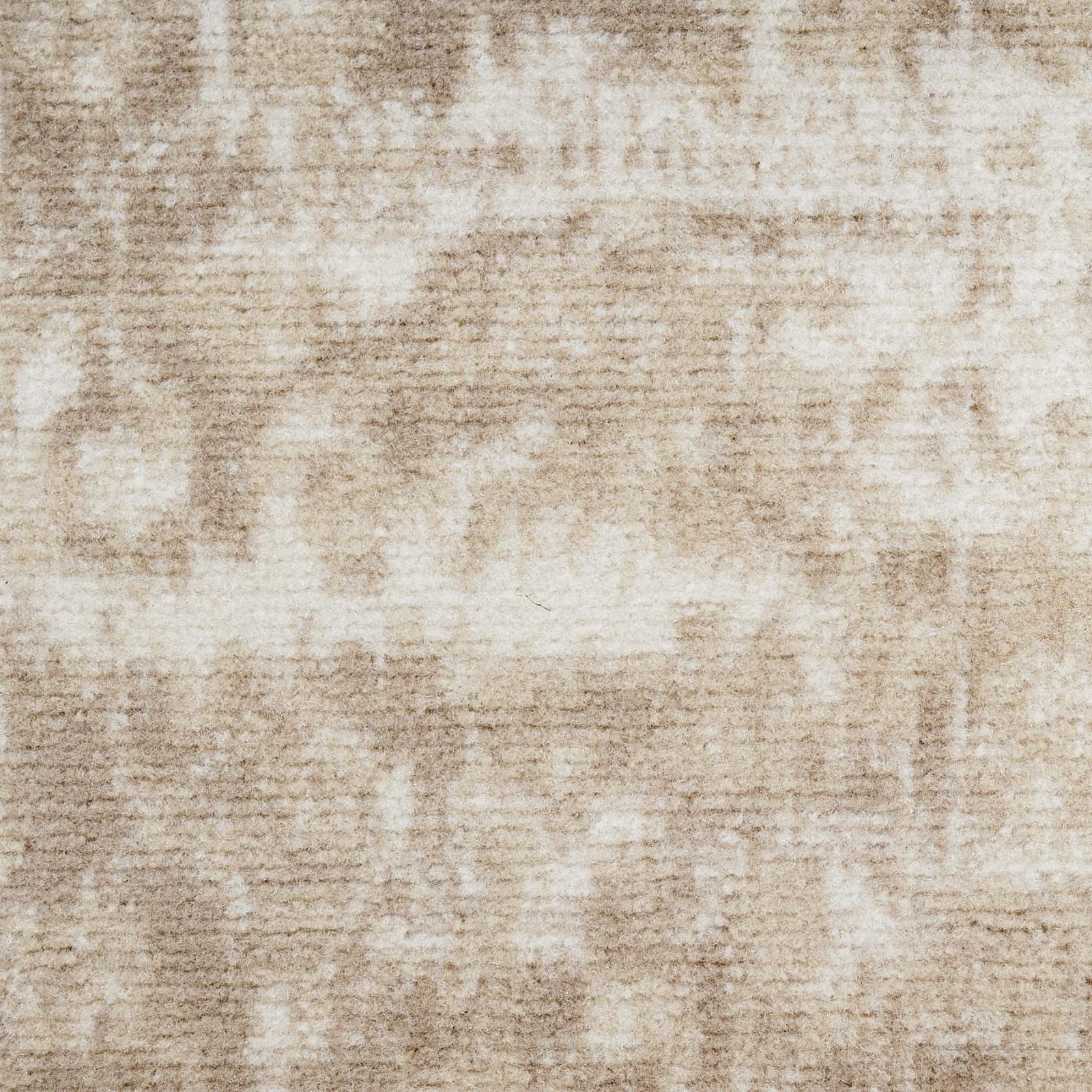 Ivory Floral Polypropylene Power Loom Area Rug