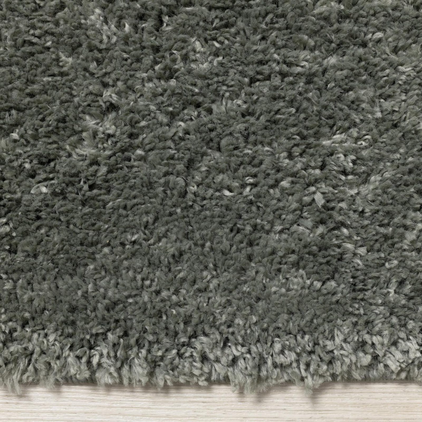 Dark Green Polypropylene Rectangle Area Rug