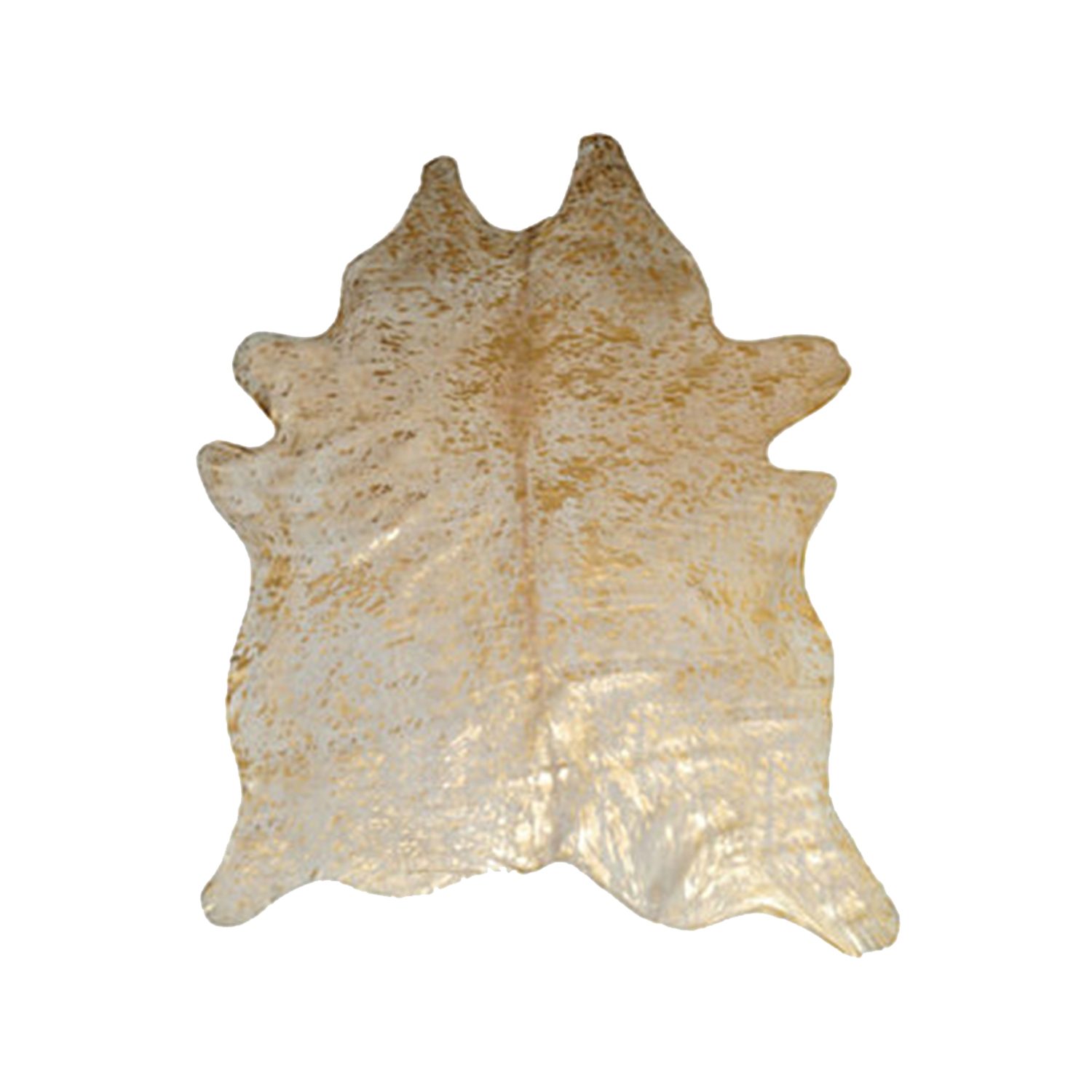 6′ X 7′ Natural Cowhide Print Area Rug