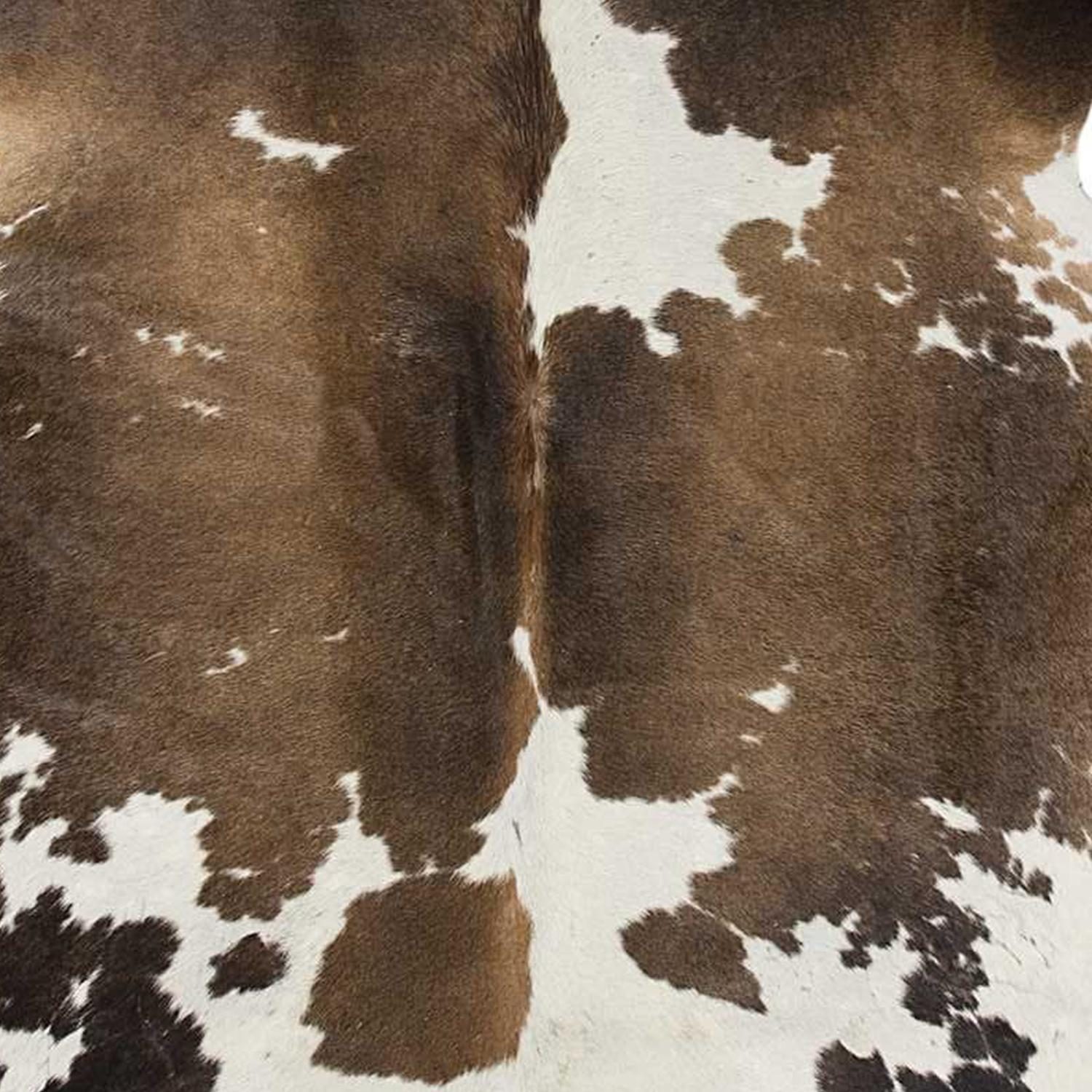 72″ X 84″ Taupe and White Cowhide Area Rug