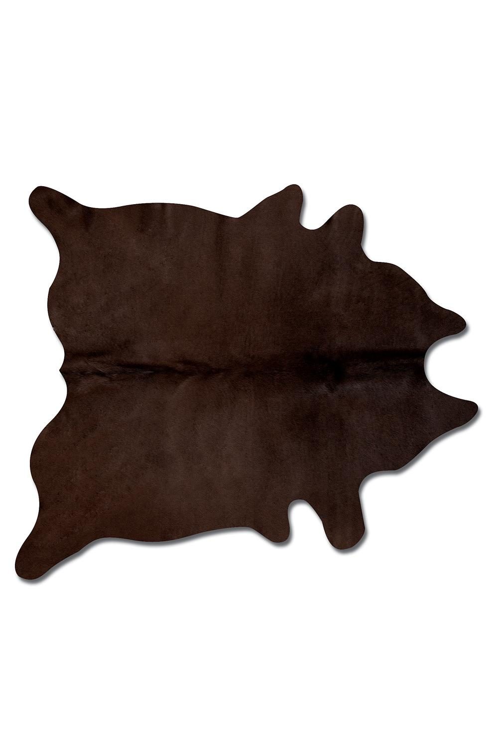 6′ X 7′ Chocolate Cowhide Area Rug