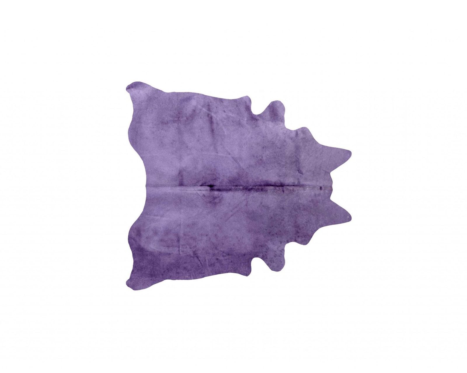 5′ X 7′ Purple Cowhide Hand Tufted Area Rug