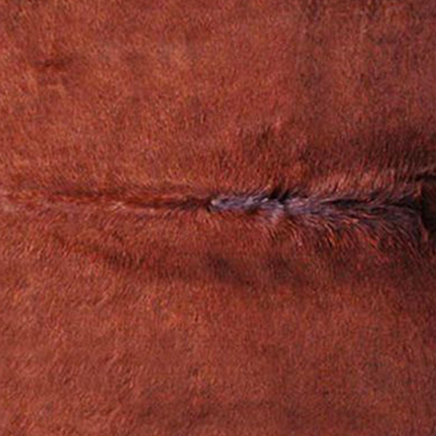5′ X 7′ Brown Cowhide Print Area Rug