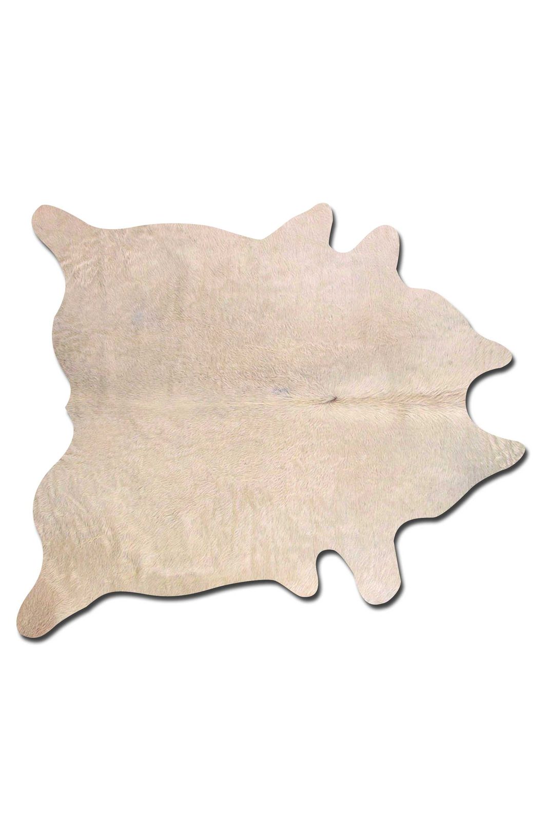 6′ X 7′ Natural Cowhide Area Rug