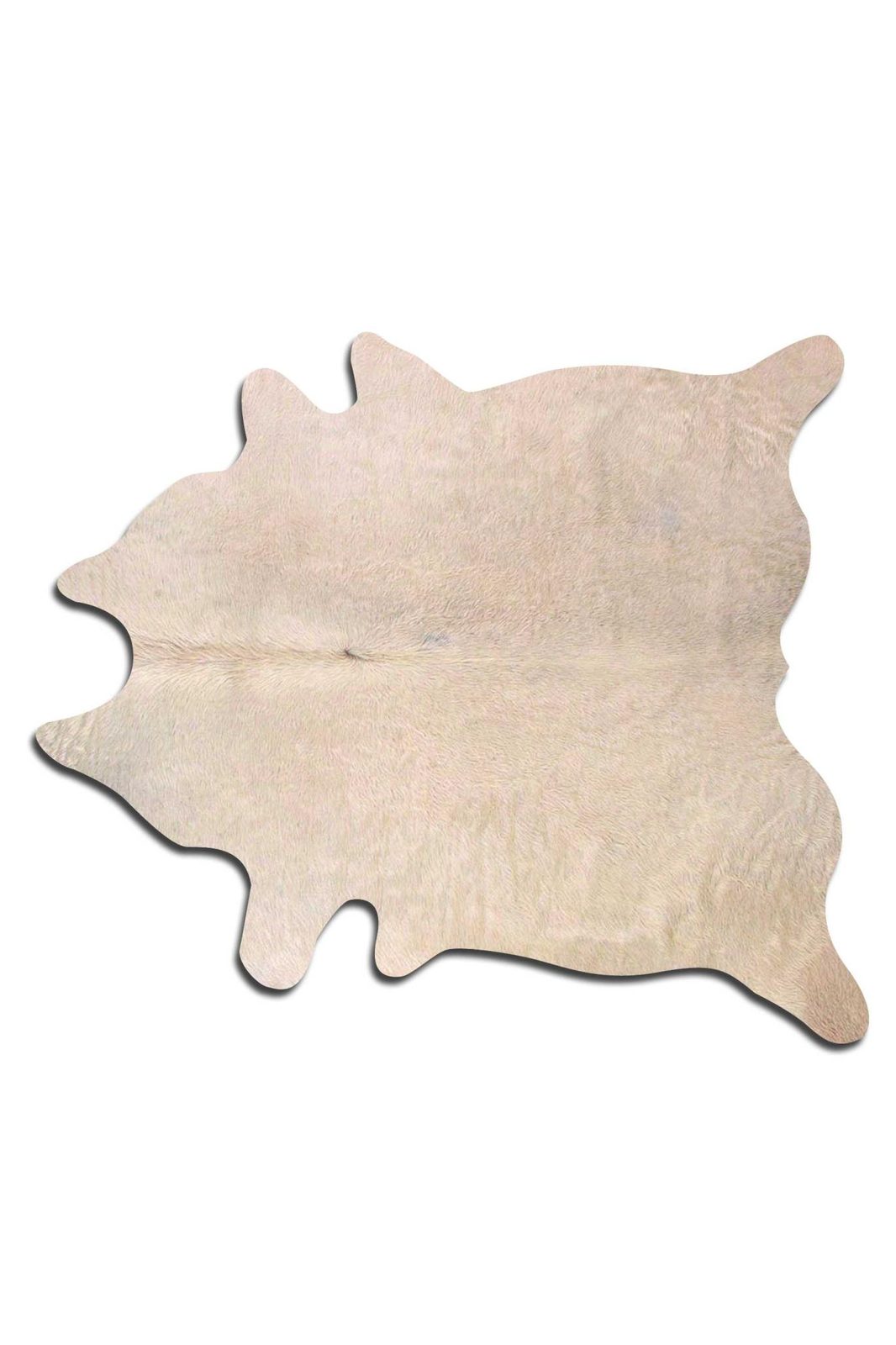 6′ X 7′ Natural Cowhide Area Rug