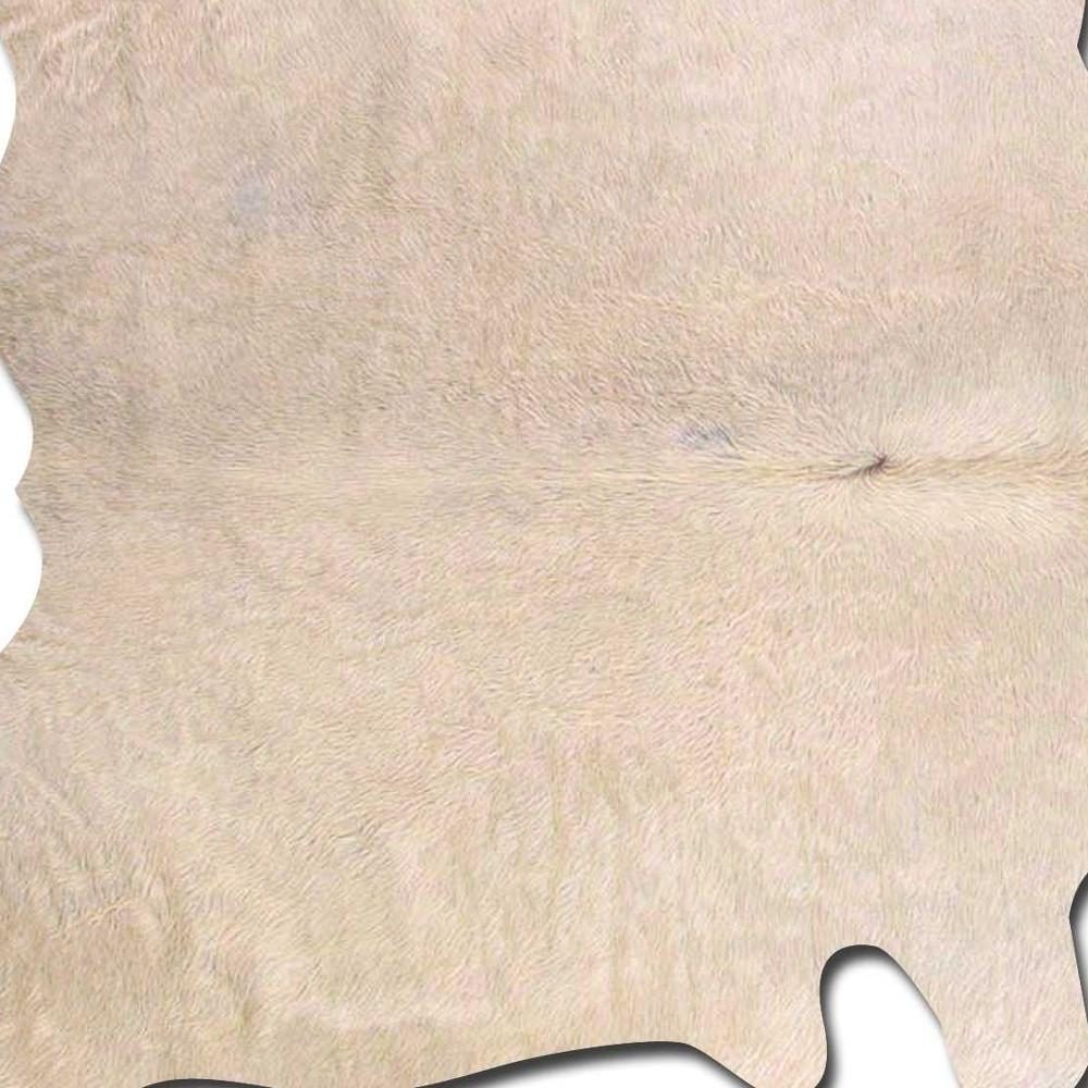 6′ X 7′ Natural Cowhide Area Rug