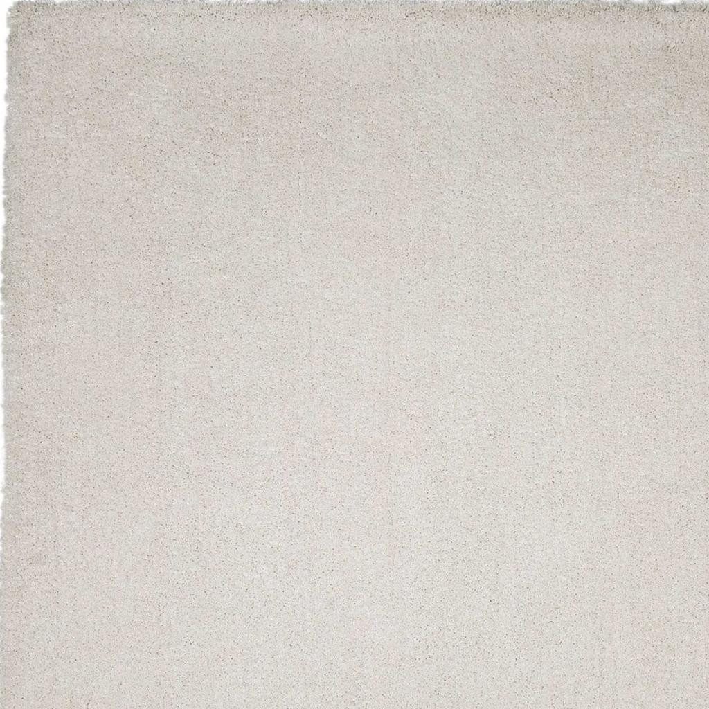 3′ X 5′ Ivory Shag Hand Woven Area Rug