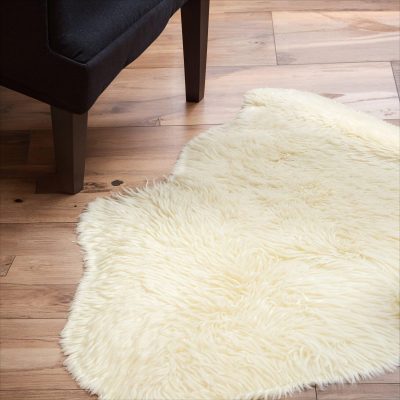 2′ X 3′ Ivory Shag Area Rug