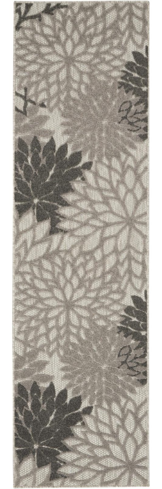 6′ Gray Indoor Outdoor Area Rug