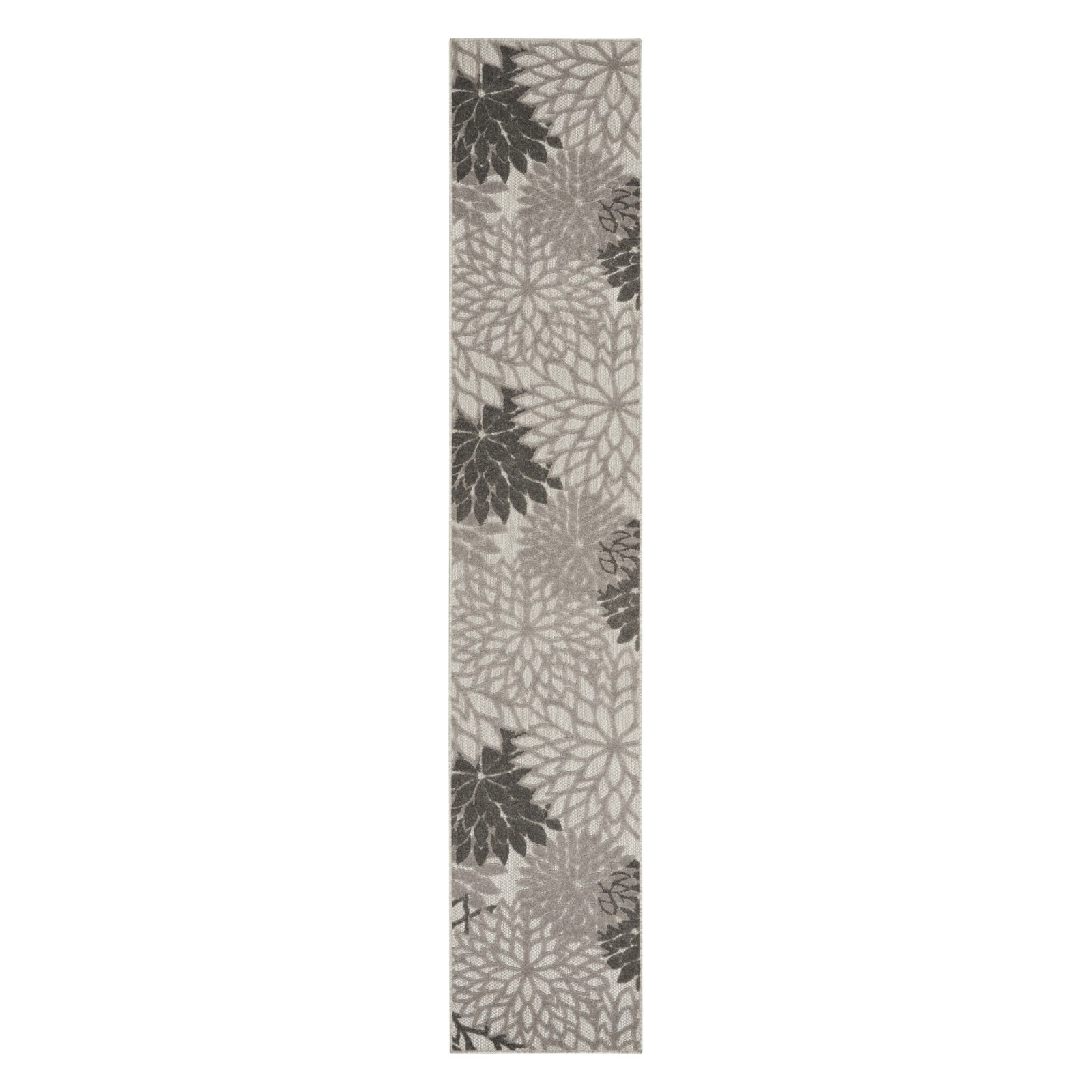 10′ Gray Indoor Outdoor Area Rug