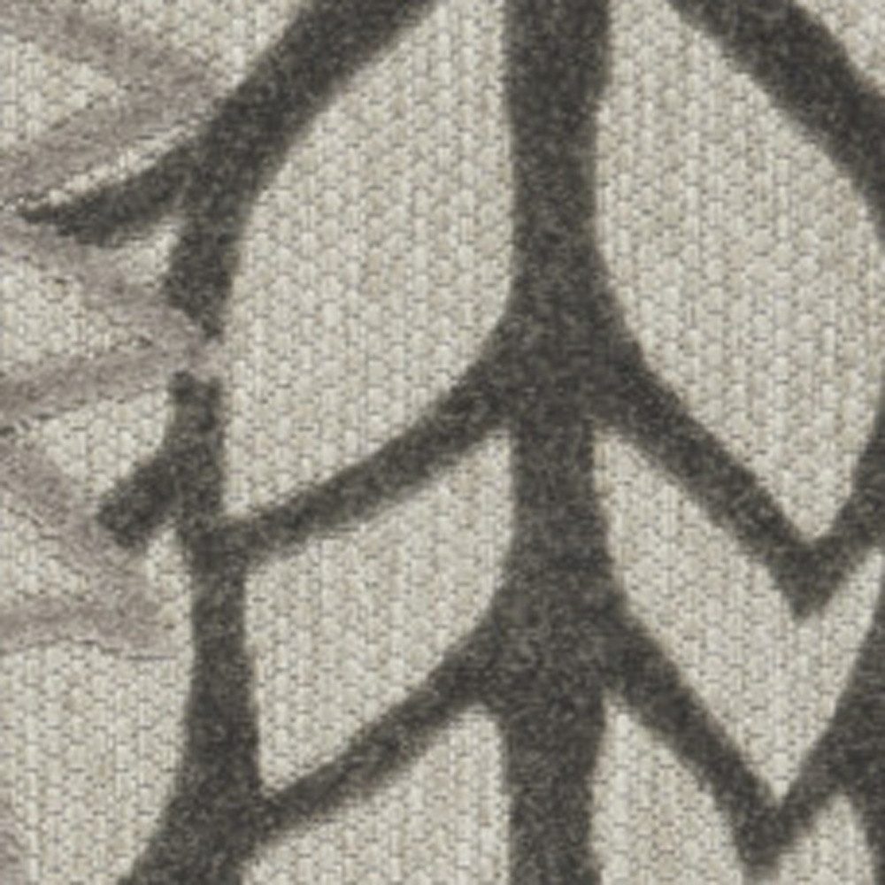 4′ X 6′ Gray Indoor Outdoor Area Rug