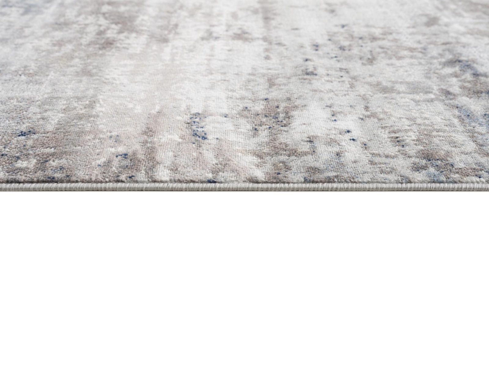 2′ X 6′ Navy Blue Distressed Striations Area Rug