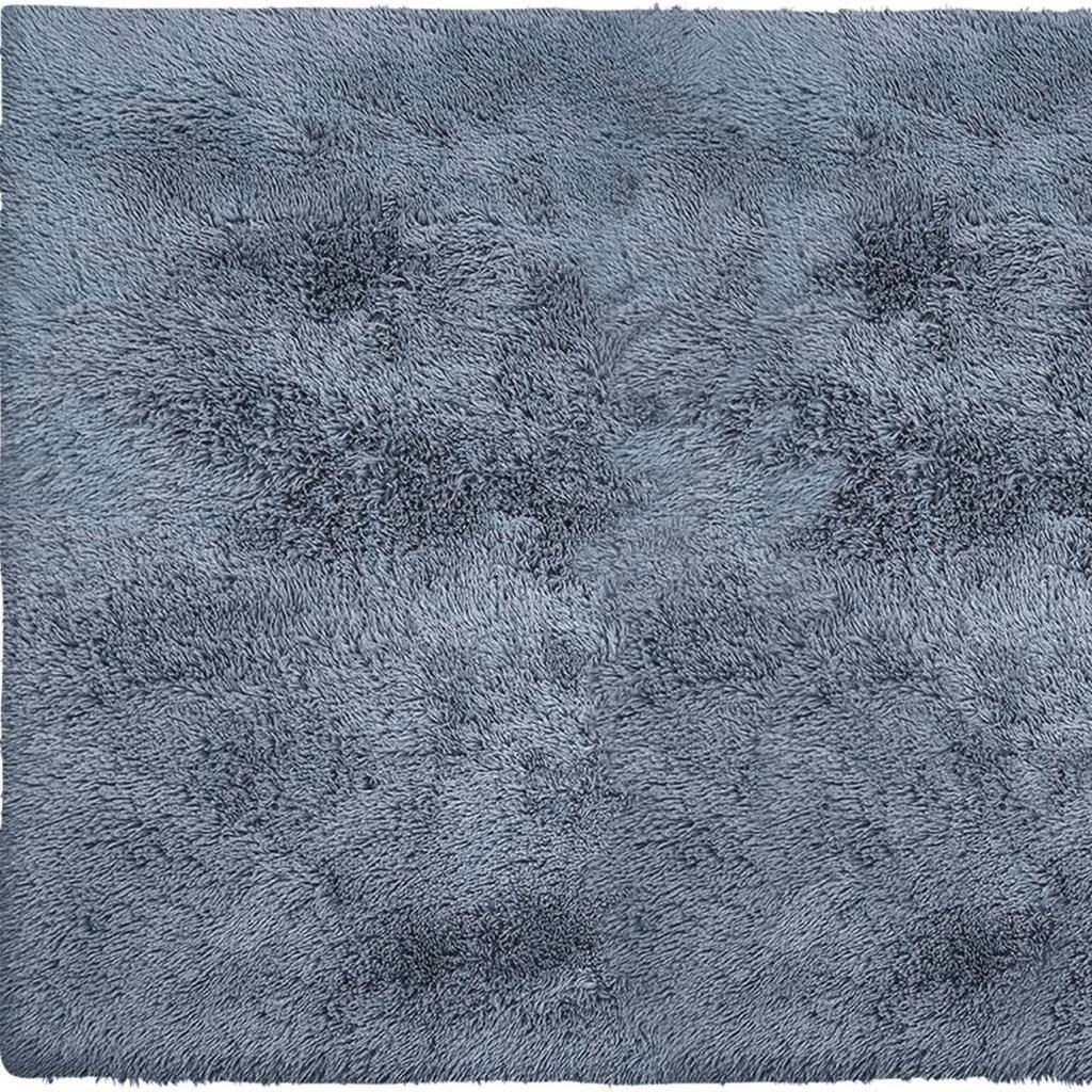 5′ X 7′ Gray Shag Non Skid Area Rug