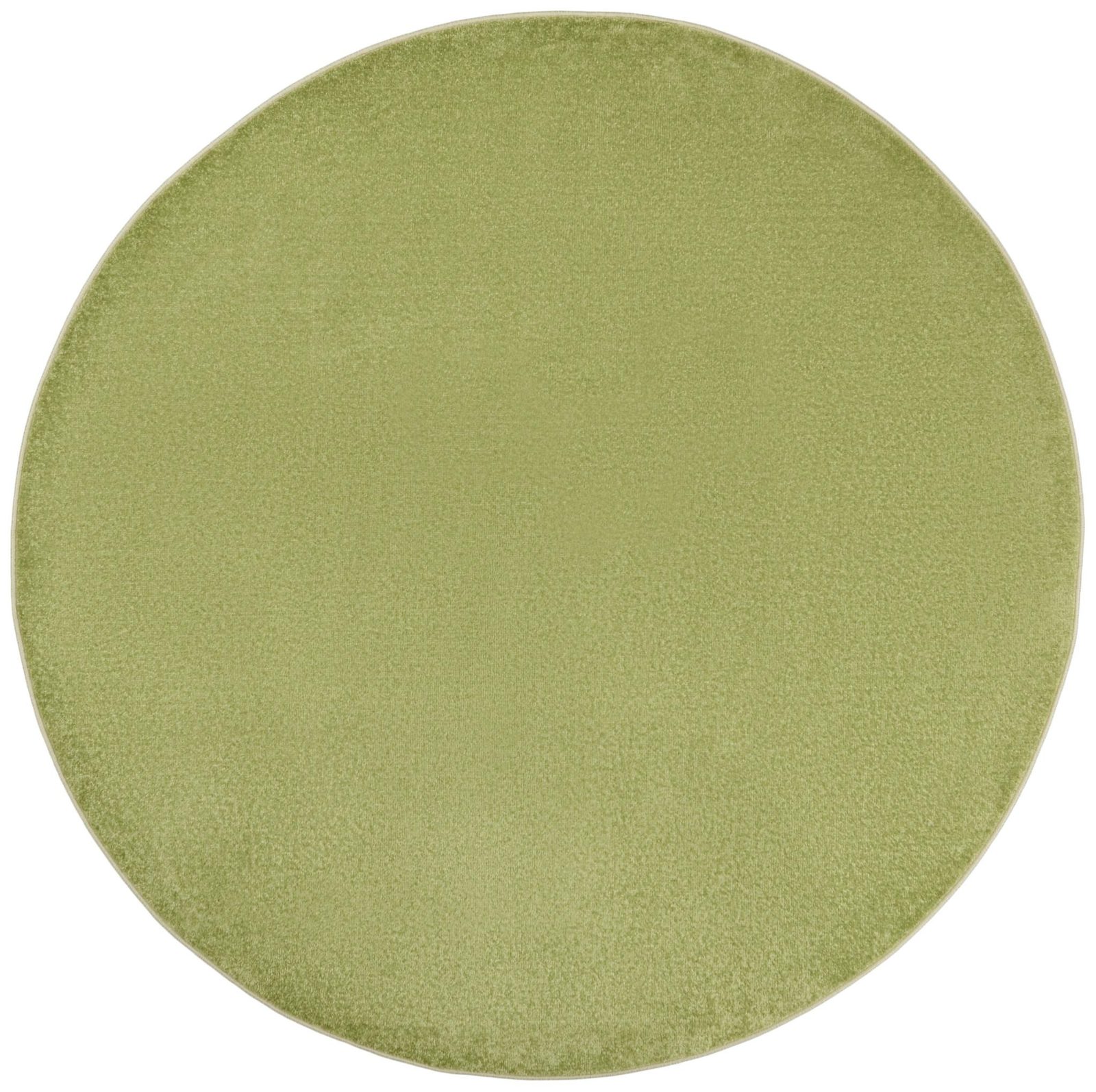 8′ X 8′ Green Round Indoor Outdoor Area Rug