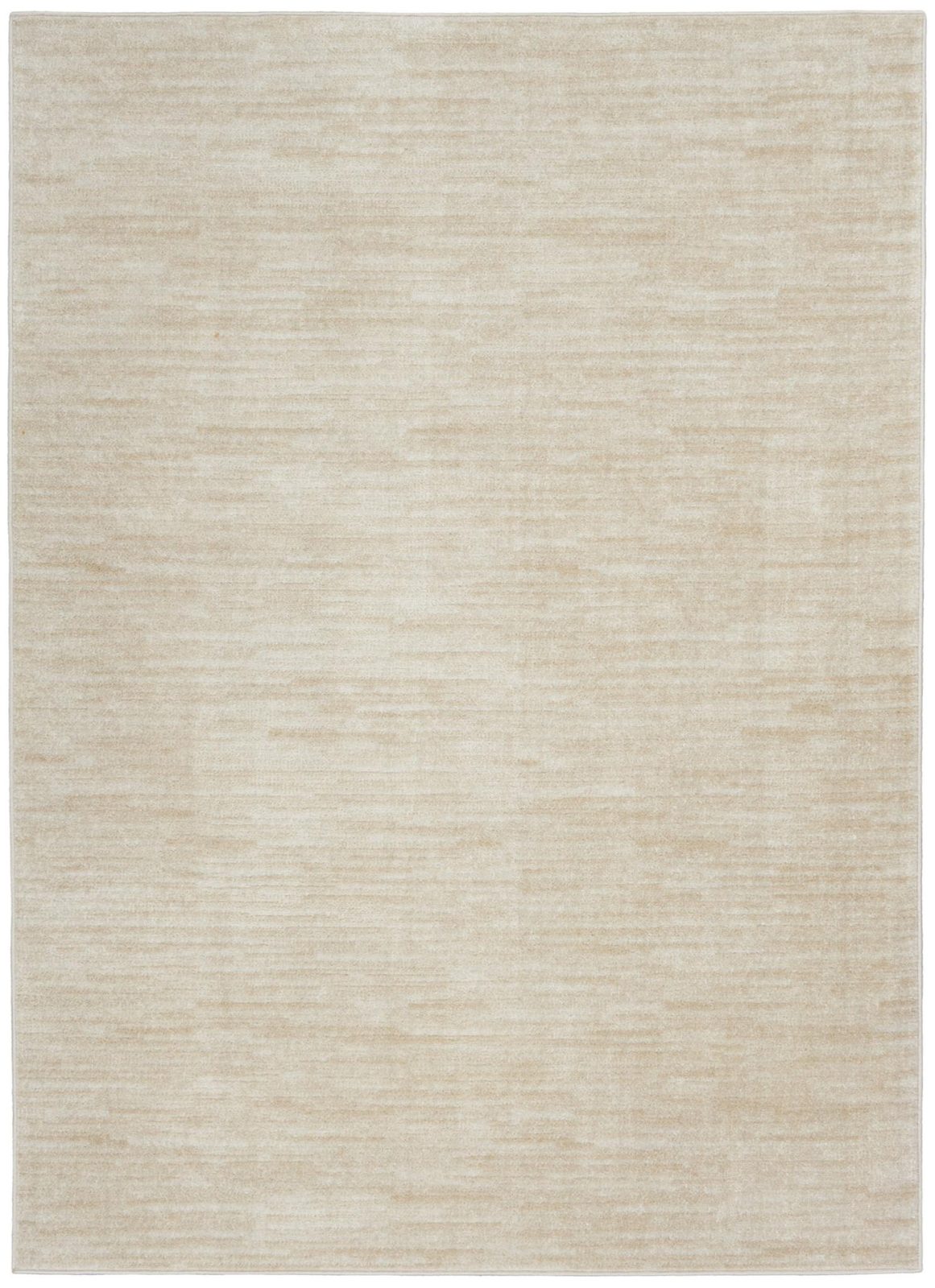 5′ X 7′ Beige and Ivory Indoor Outdoor Area Rug