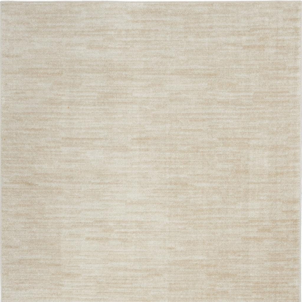 5′ X 7′ Beige and Ivory Indoor Outdoor Area Rug