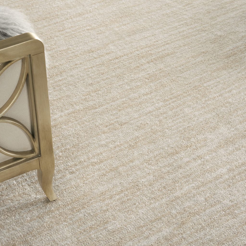 8′ X 10′ Beige And Ivory Indoor Outdoor Area Rug