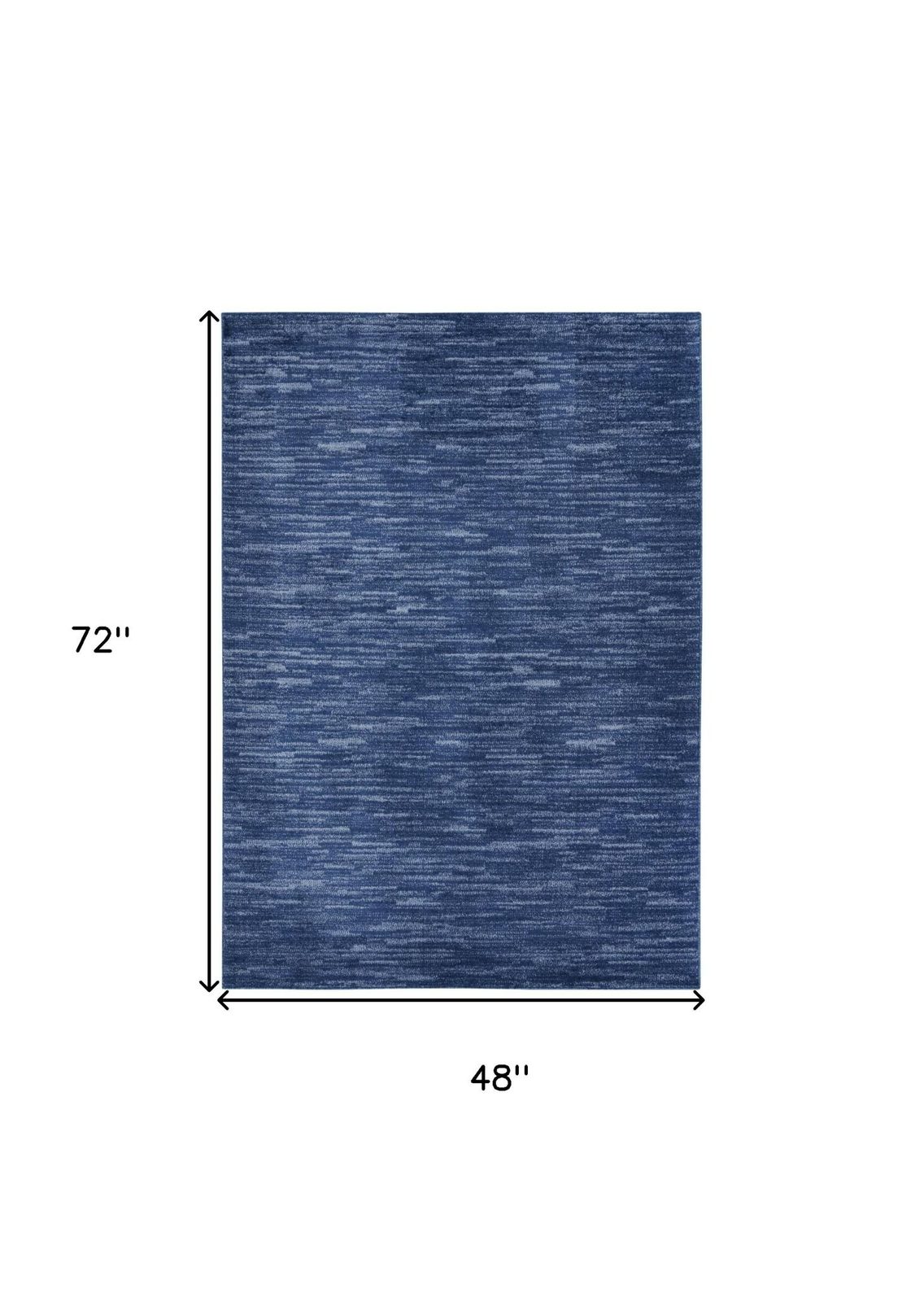 4′ X 6′ Blue Indoor Outdoor Area Rug
