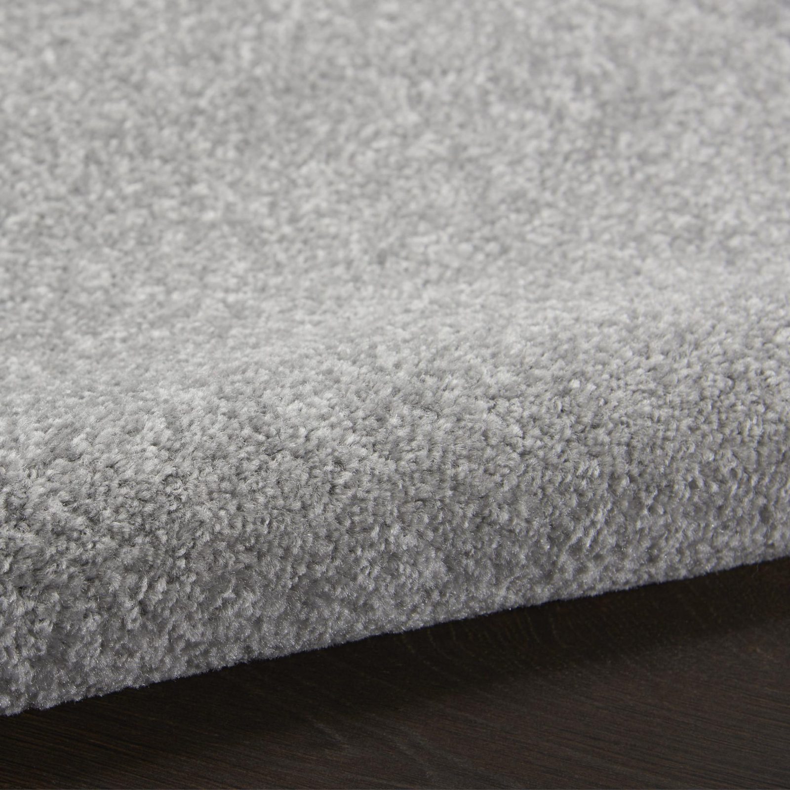 8′ X 8′ Gray Indoor Outdoor Round Rug