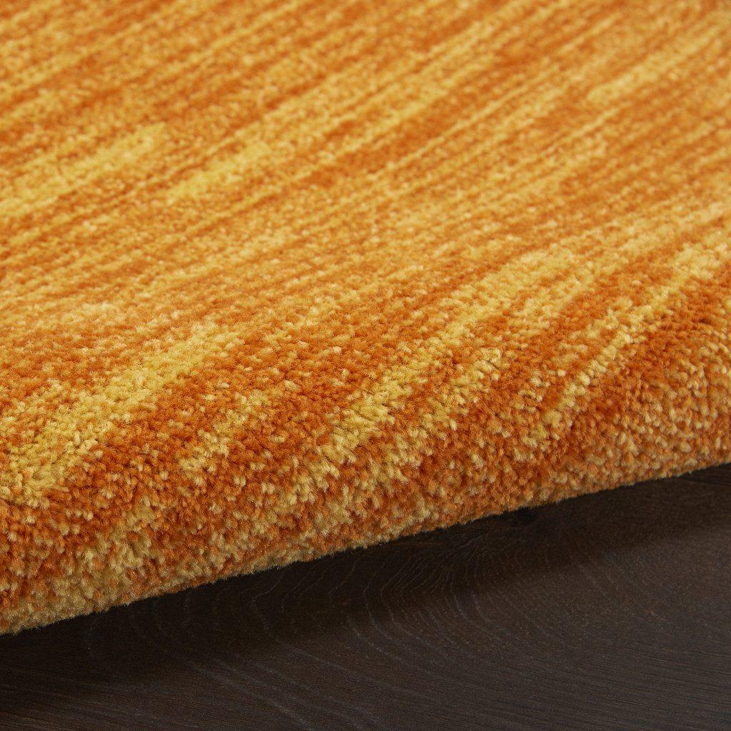 10′ Orange Indoor Outdoor Runner Rug