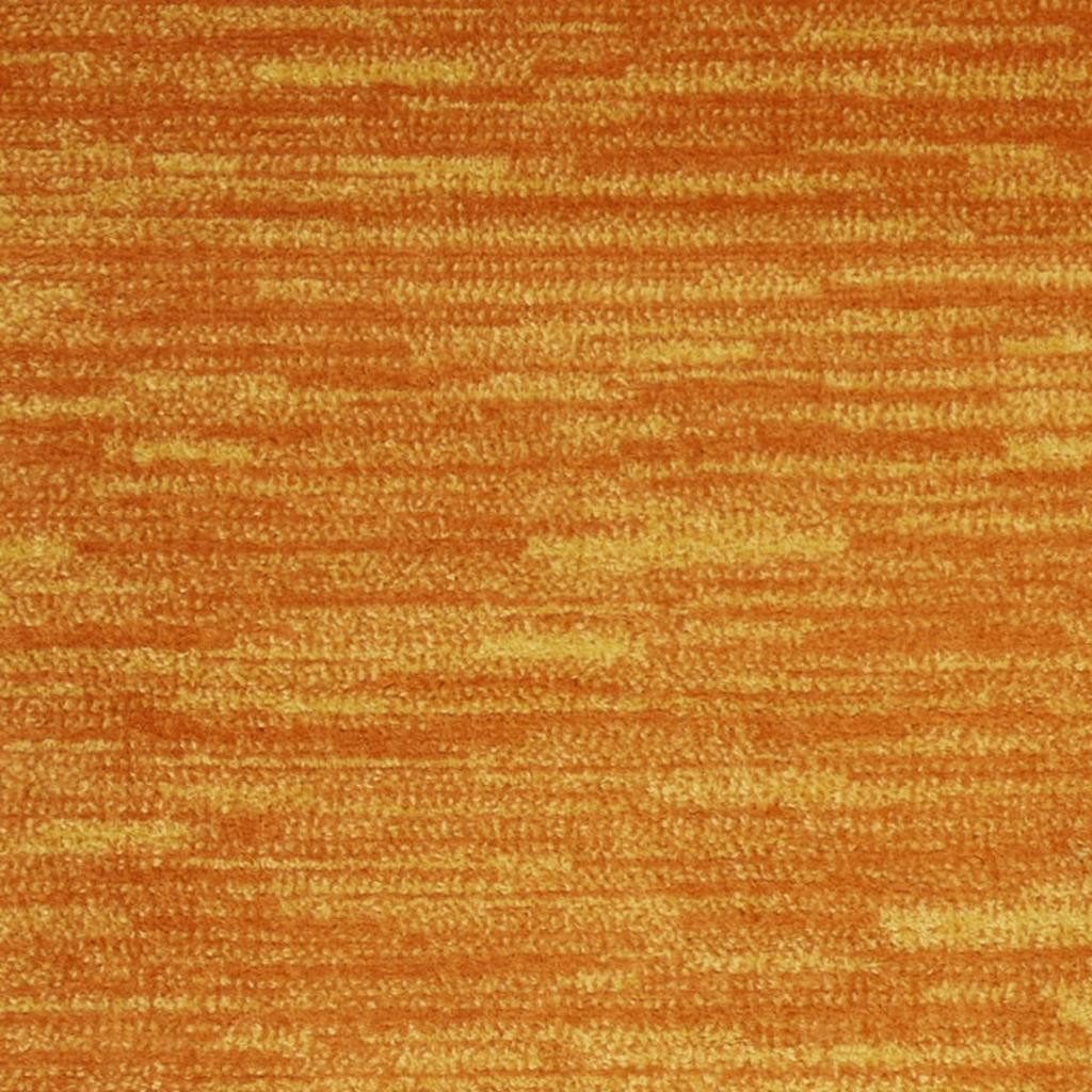 8′ Orange Indoor Outdoor Runner Rug