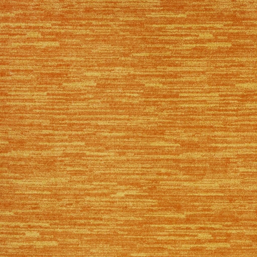 6′ X 9′ Orange Indoor Outdoor Area Rug