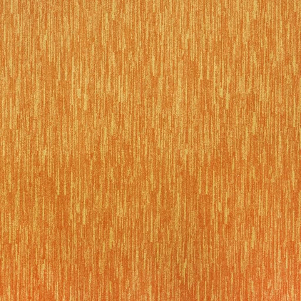 7′ Orange Square Indoor Outdoor Area Rug