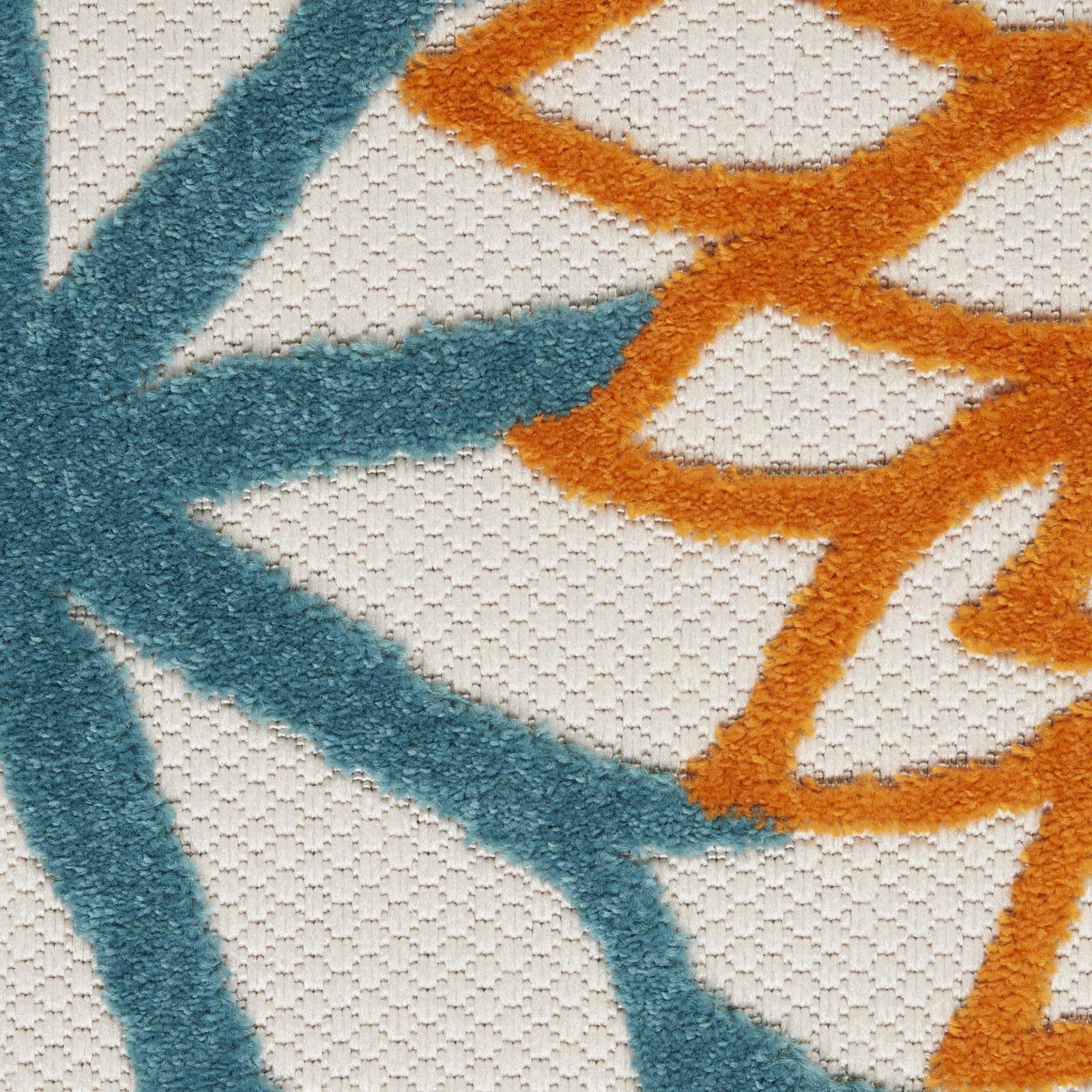 3′ X 4′ Blue And Yellow Indoor Outdoor Area Rug