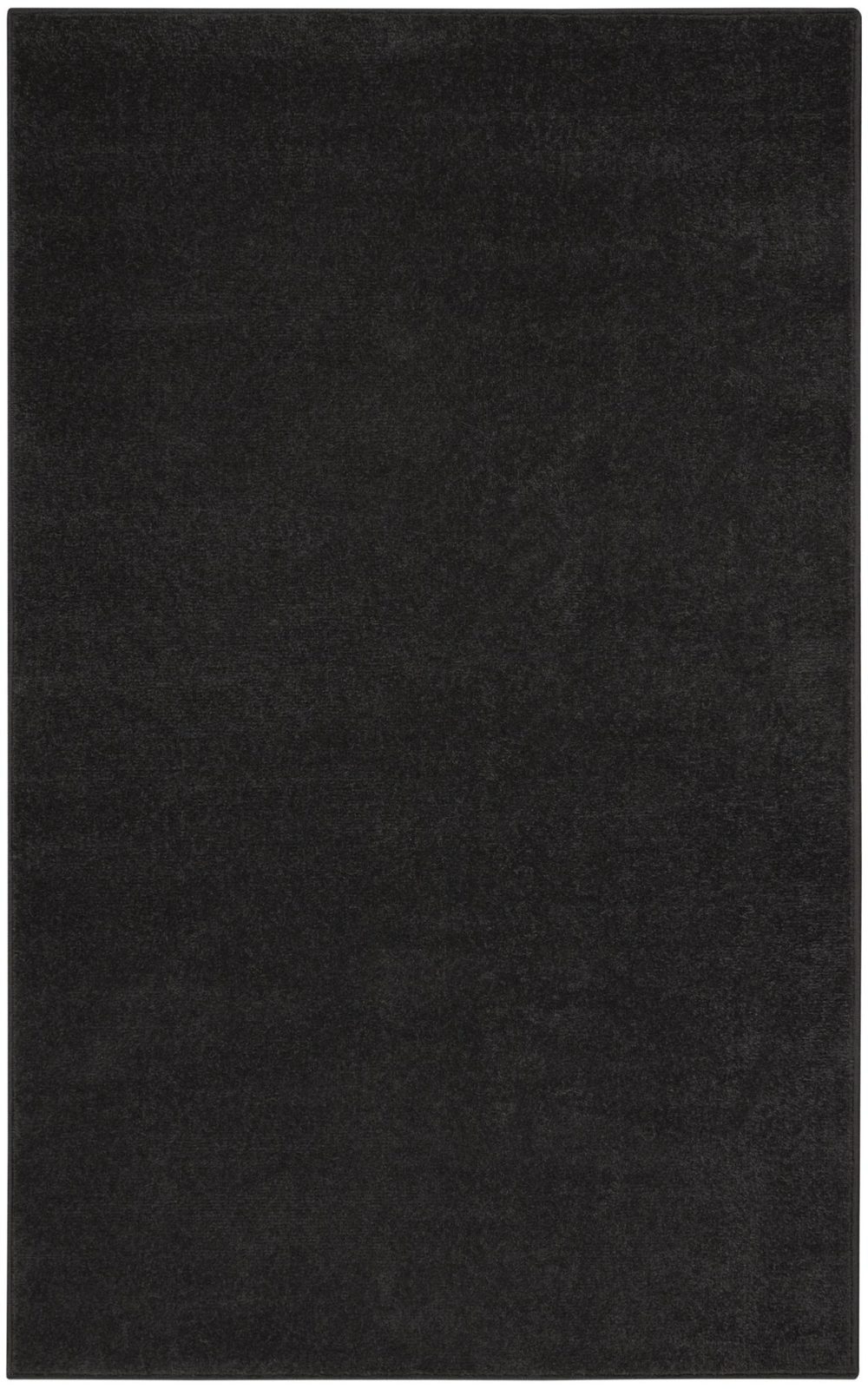 3′ X 5′ Black Stain Resistant Indoor Outdoor Area Rug