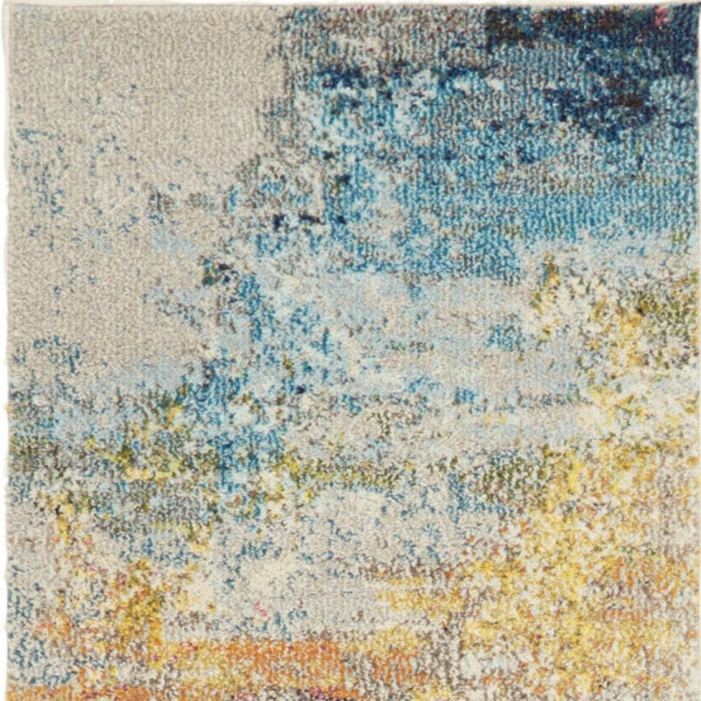 2′ X 6′ Sealife Abstract Runner Rug