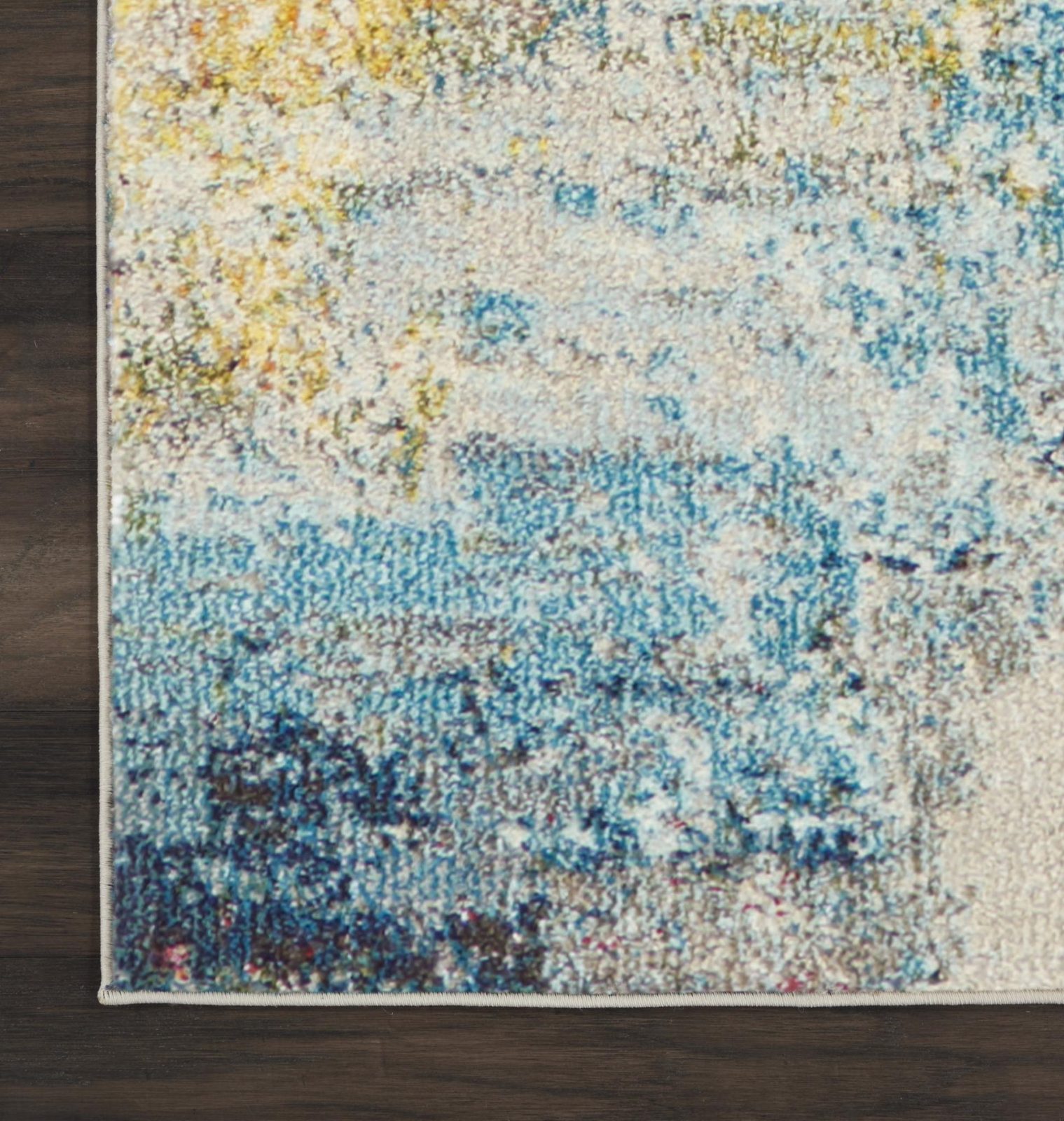 2′ X 4′ Sealife Abstract Non Skid Area Rug
