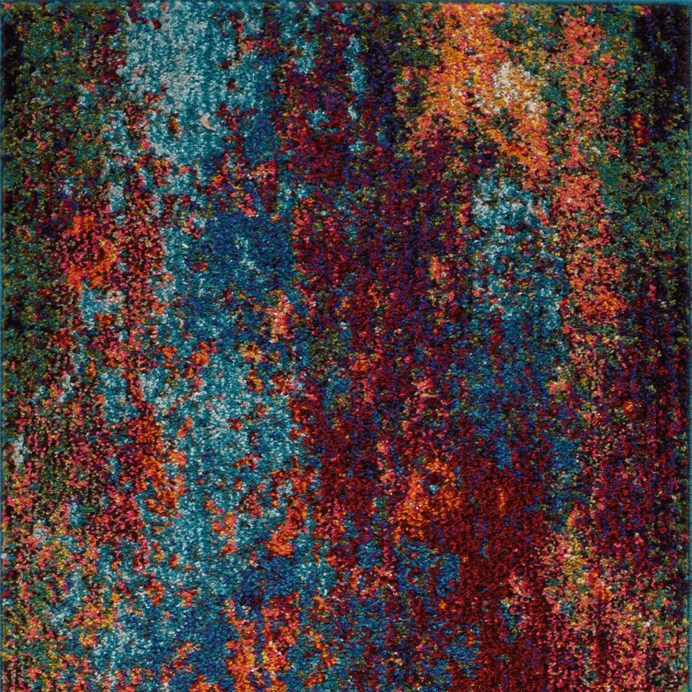 2′ X 6′ Atlantic Abstract Non Skid Runner Rug