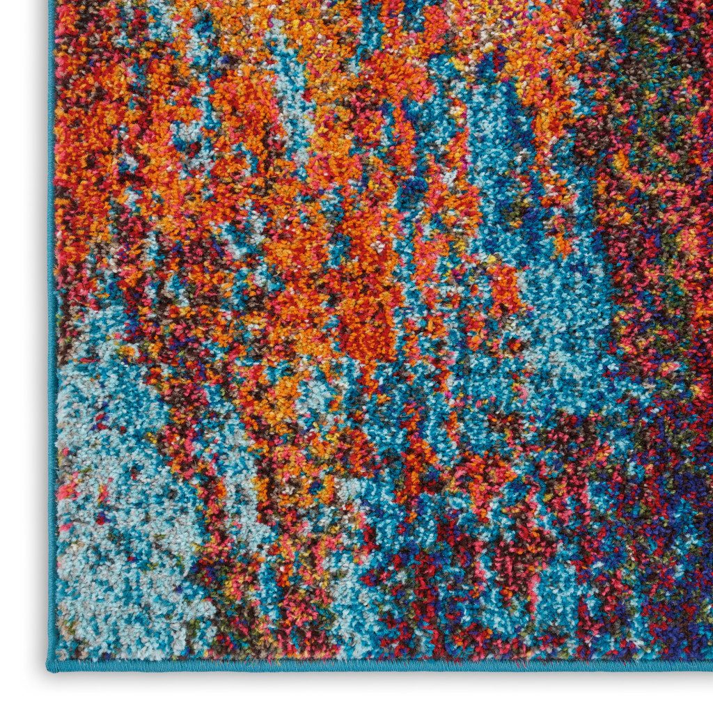 2′ X 4′ Atlantic Abstract Non Skid Area Rug