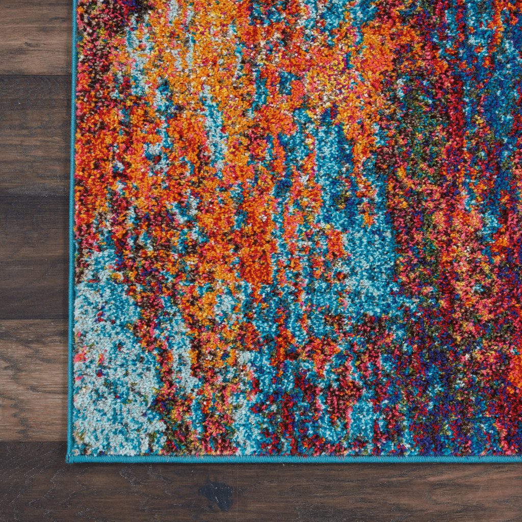 2′ X 4′ Atlantic Abstract Non Skid Area Rug
