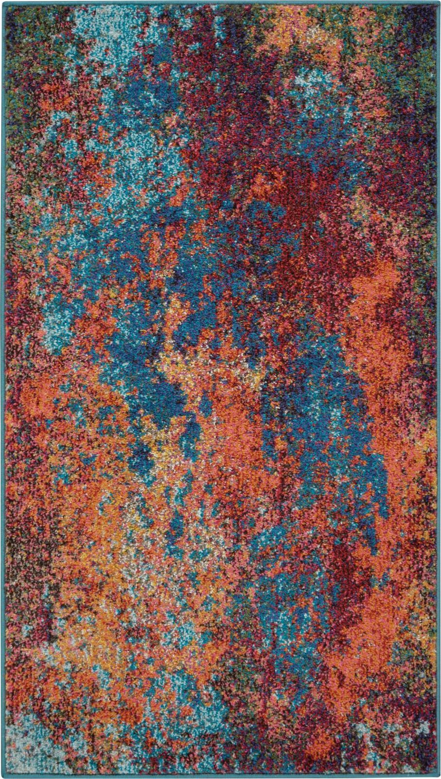 3′ X 5′ Atlantic Abstract Area Rug