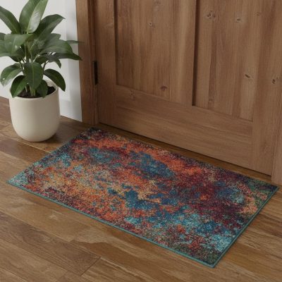 3′ X 5′ Atlantic Abstract Area Rug