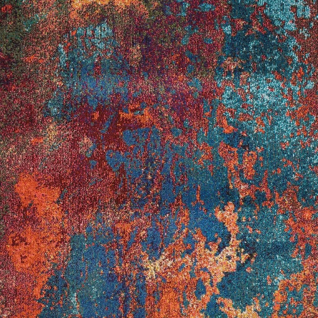 4′ X 6′ Atlantic Abstract Area Rug