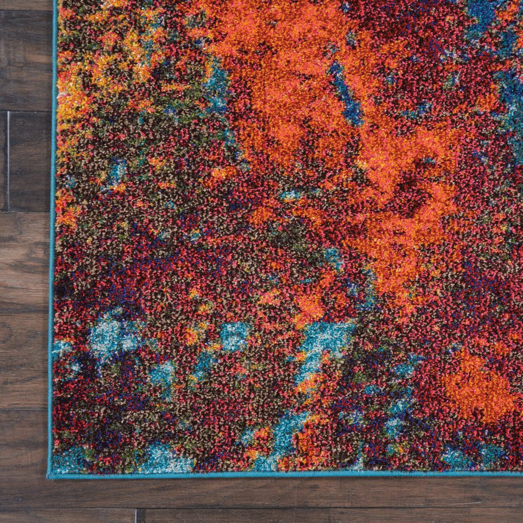 4′ X 6′ Atlantic Abstract Area Rug