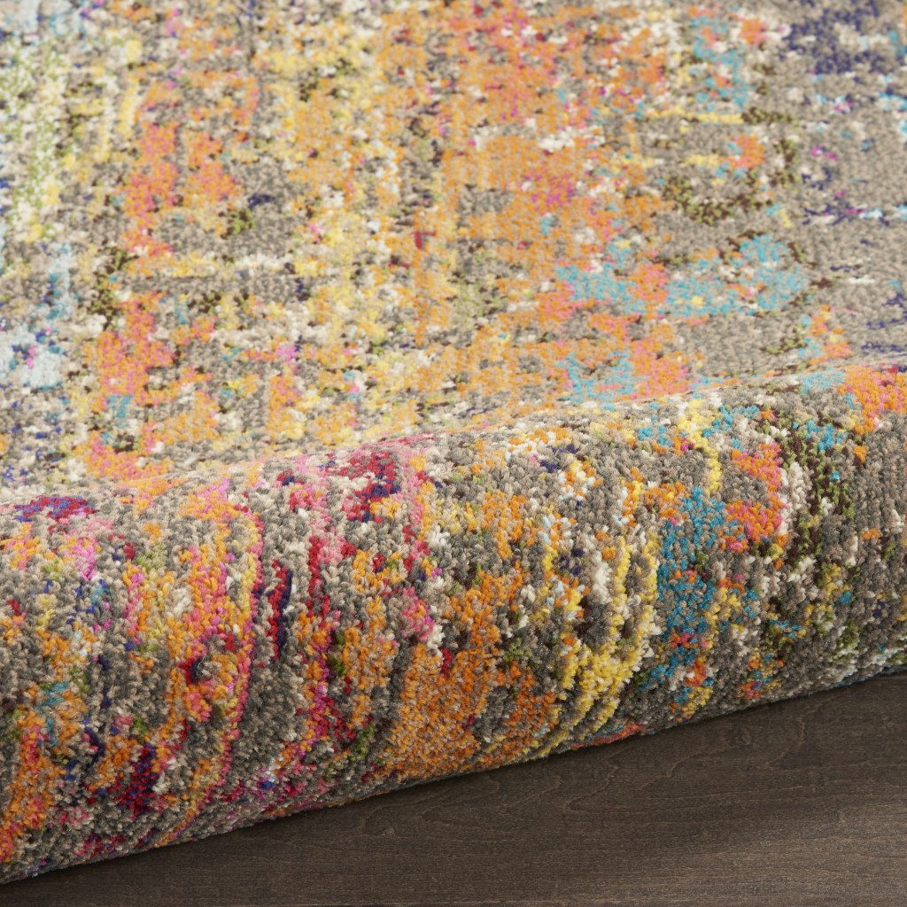 2′ X 6′ Sunset Abstract Area Rug