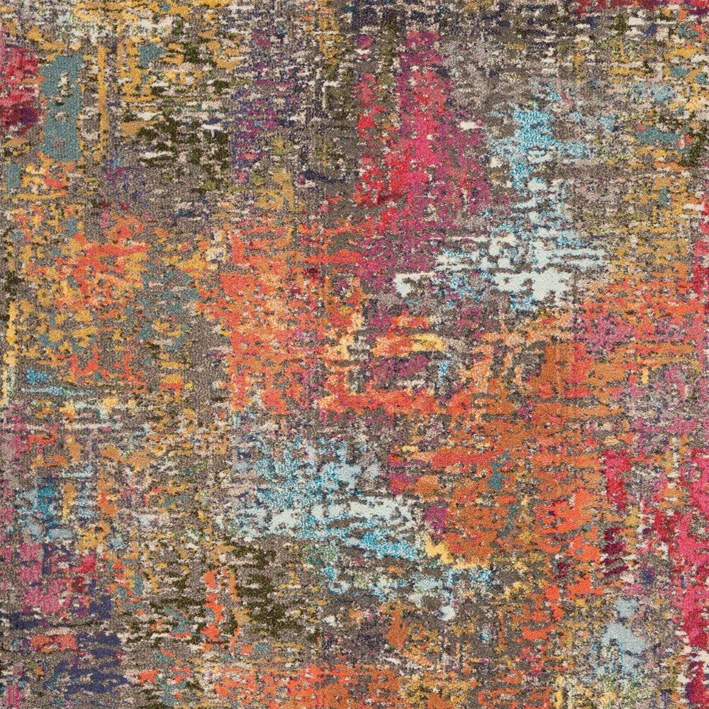 5′ X 7′ Sunset Abstract Area Rug