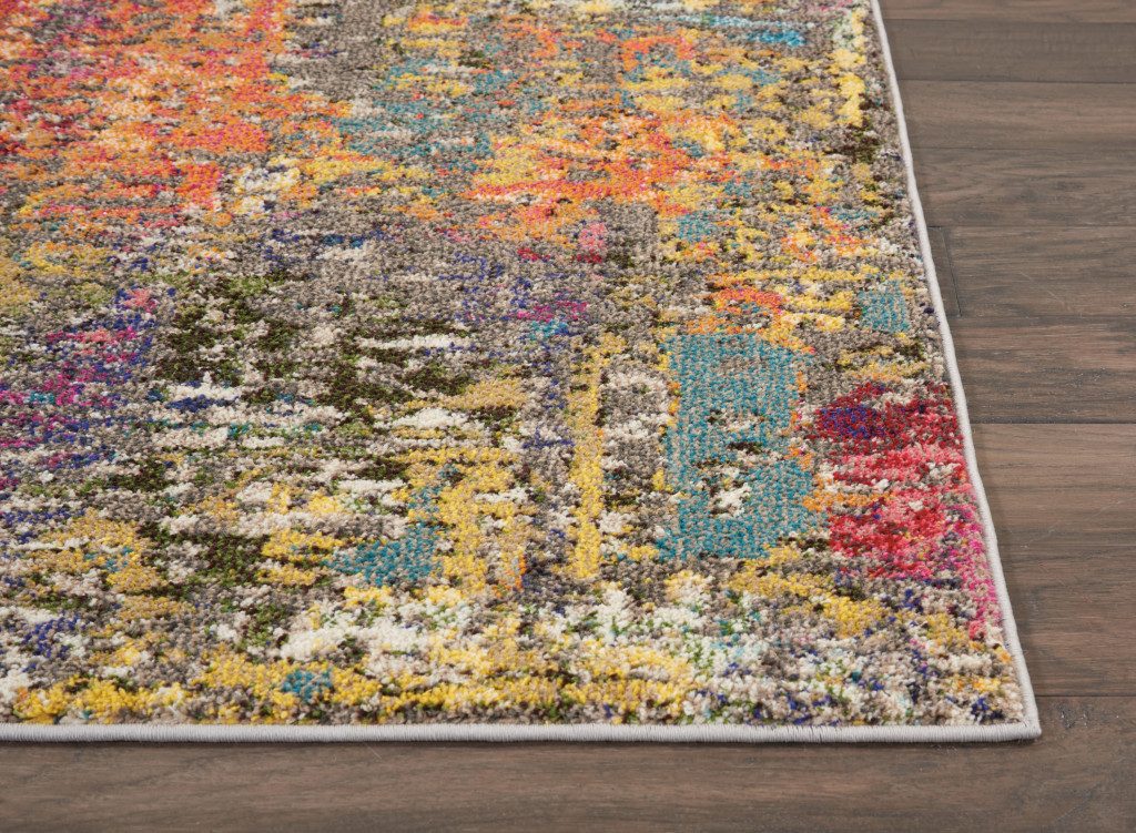 5′ X 7′ Sunset Abstract Area Rug