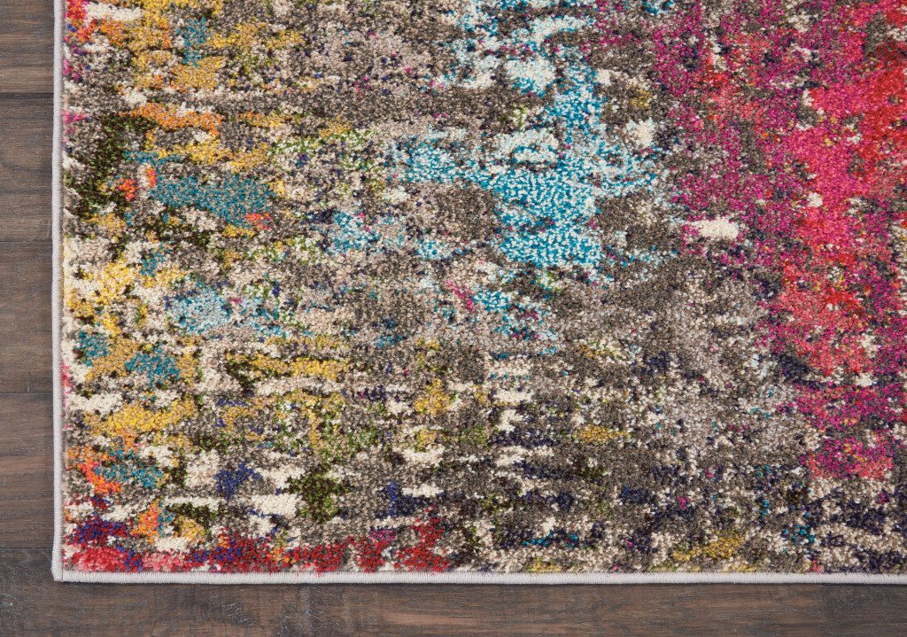 5′ X 7′ Sunset Abstract Area Rug