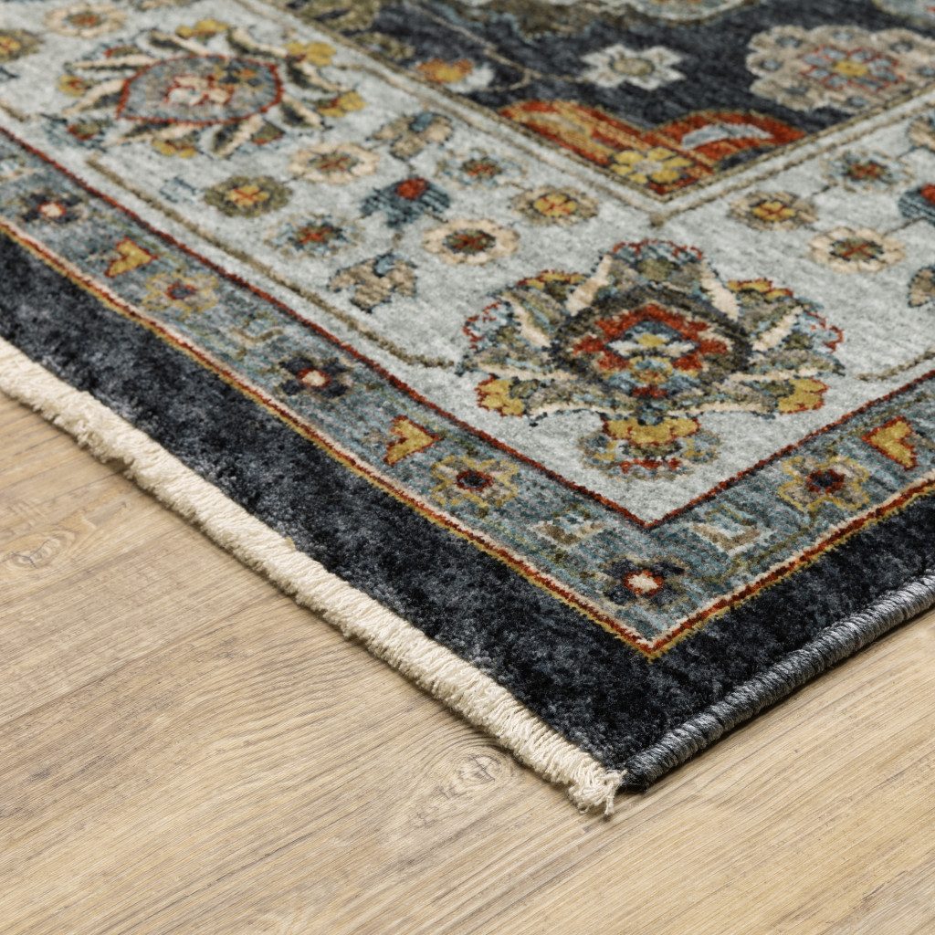 10′ X 13′ Oriental Area Rug With Fringe