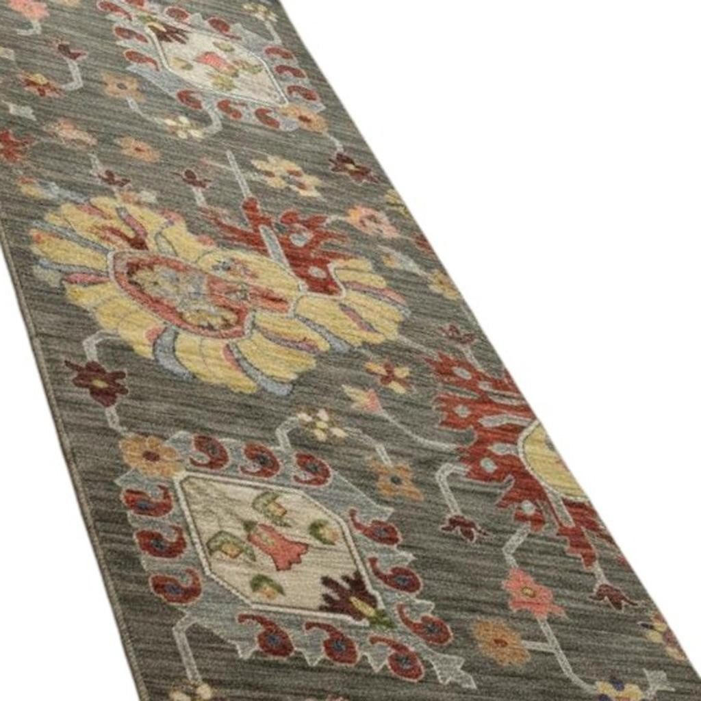 2′ X 6′ Oriental Runner Rug With Fringe II