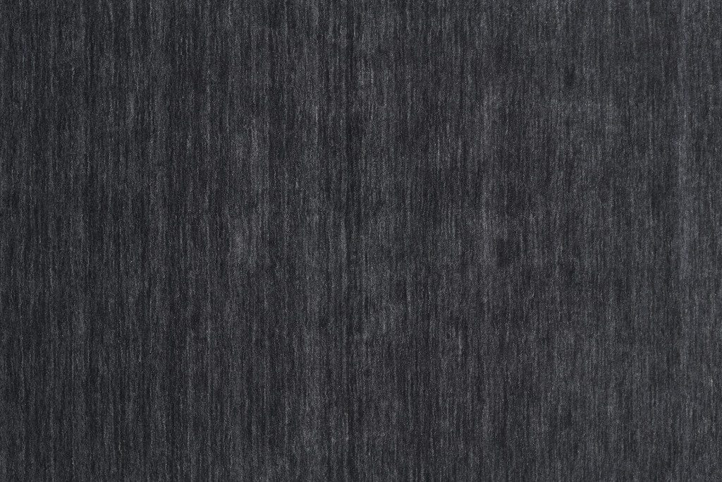 Black Wool Hand Woven Area Rug