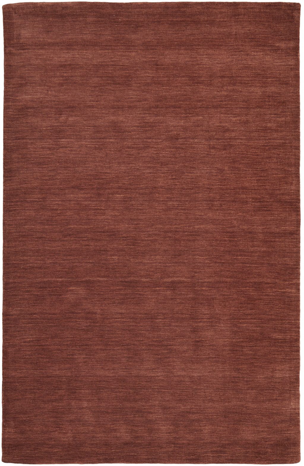 4′ X 6′ Orange And Red Wool Area Rug