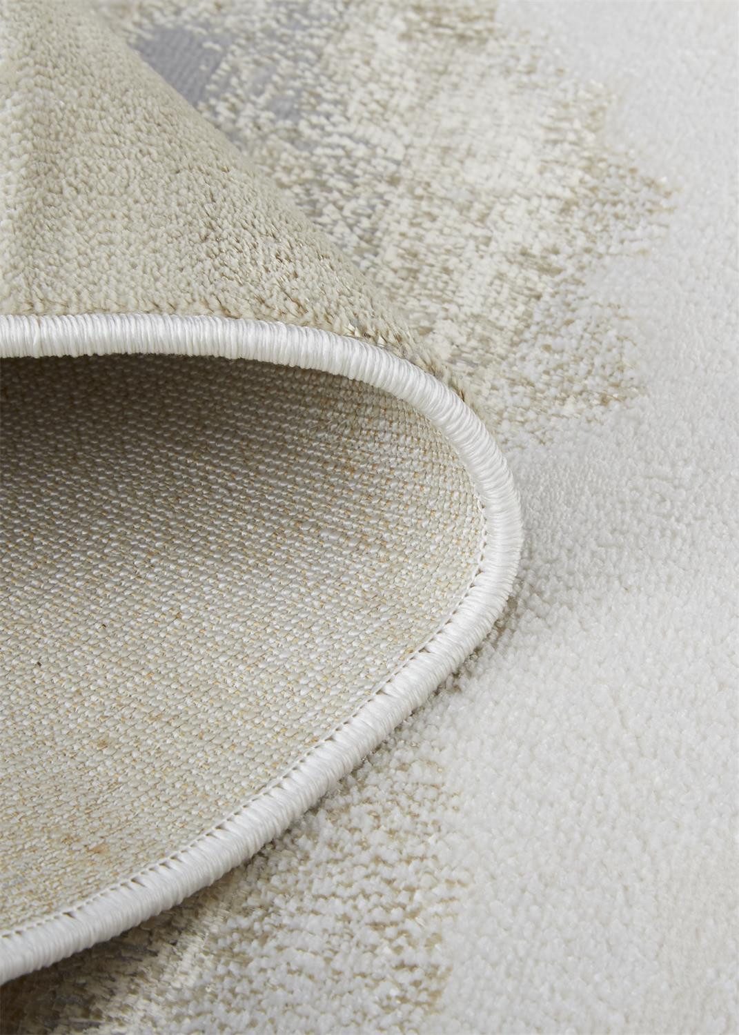 12′ X 18′ Brown And Ivory Abstract Area Rug